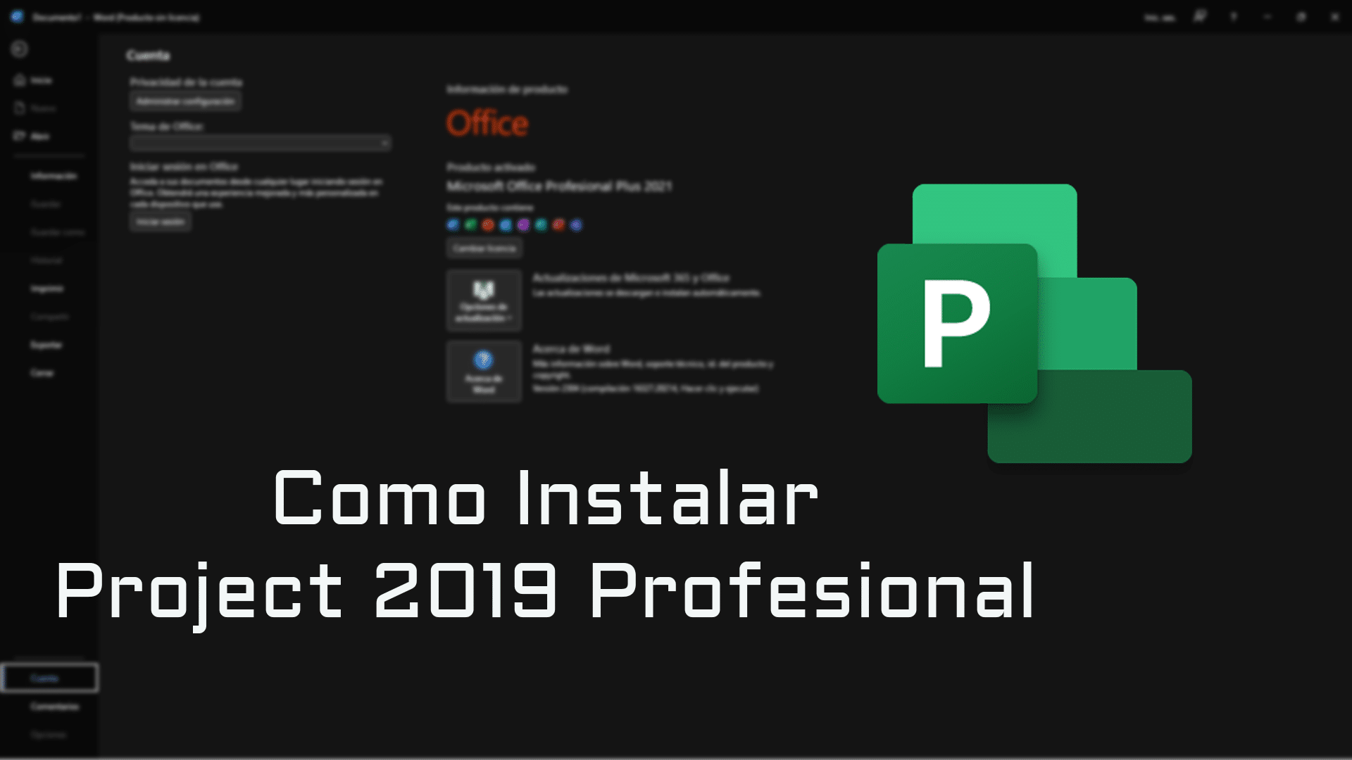 Como Instalar Project 2019 Yokohama Software